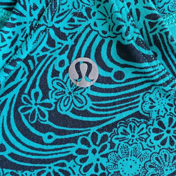 Lululemon | CRB Cool Racerback II Tank | Kitakami Viridian Green Black | 2 - Picture 12 of 14